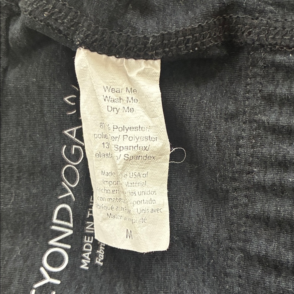 Beyond Yoga Black Crop Tank Top - Picture 5 of 5